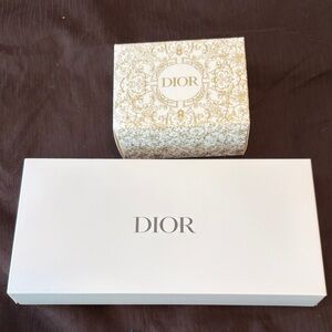 Dior White and Gold Gift Boxes(Authentic)